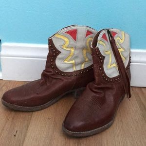 San Edelman Cowboy Boots